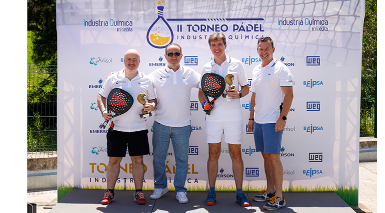José Sutil y Gonzalo Hernández, campeones absolutos de la segunda edición del torneo de pádel de la industria química