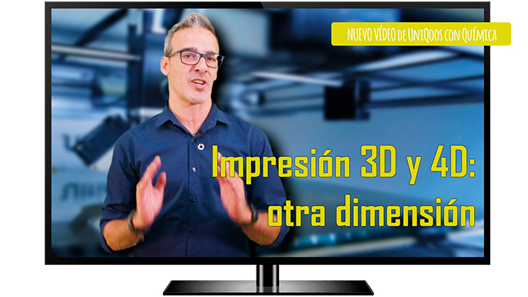 Nuevo vídeo sobre la química que hay detrás de la impresión 3D y 4D