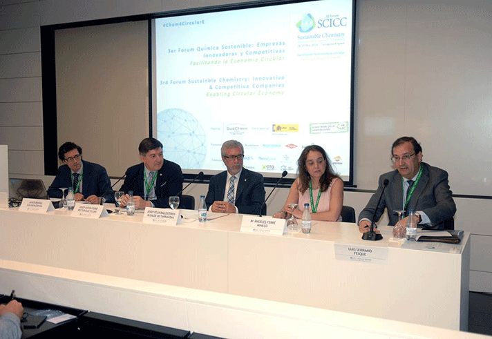 Acto de bienvenido del III Forum SusChem – Química Sostenible, empresas innovadoras y competitivas (3SCICC)