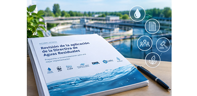 Siete organizaciones presentan un informe técnico que respalda revisar la Directiva de Aguas Residuales