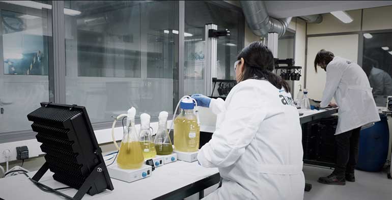 El laboratorio del centro tecnológico AIMEN desarrolla soluciones basadas en la naturaleza frente al cambio climático