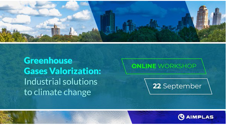 Taller online sobre valorización de gases de efecto invernadero en septiembre