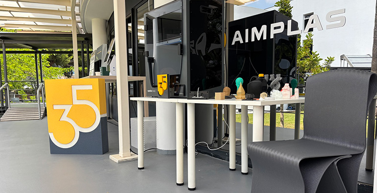 AIMPLAS celebra 35 años de innovación con una exposición tecnológica mirando al futuro