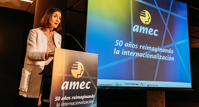 amec, internacionalización