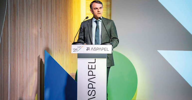 El ministro de Industria y Turismo inaugura el encuentro de ASPAPEL en un momento clave para la reindustrialización