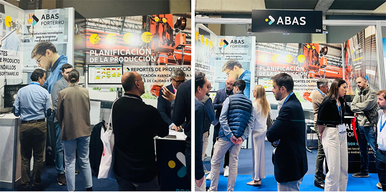 Abas presentó en Advanced Factories Barcelona sus soluciones para la gestión y la planificación de proyectos industriales