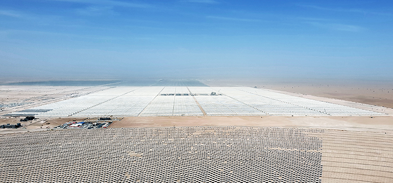 Abengoa, planta solar Dubai