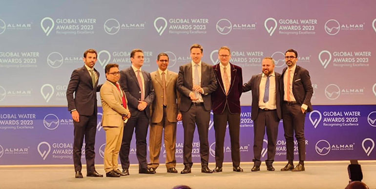 Abengoa, ganadora del premio Global Water a la planta desaladora del año por Taweelah