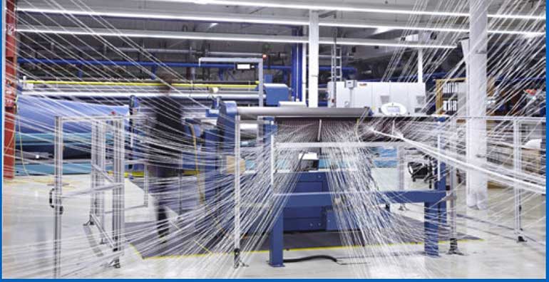 Producir textiles de alta tecnología con aire comprimido