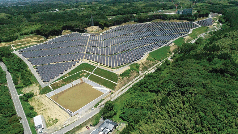 El desarrollo de proyectos solares basados en la energía renovable avanza en Japón