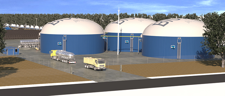 Sitra participa en la construcción de una planta de biogás que generará cada año 40 GWh de biometano