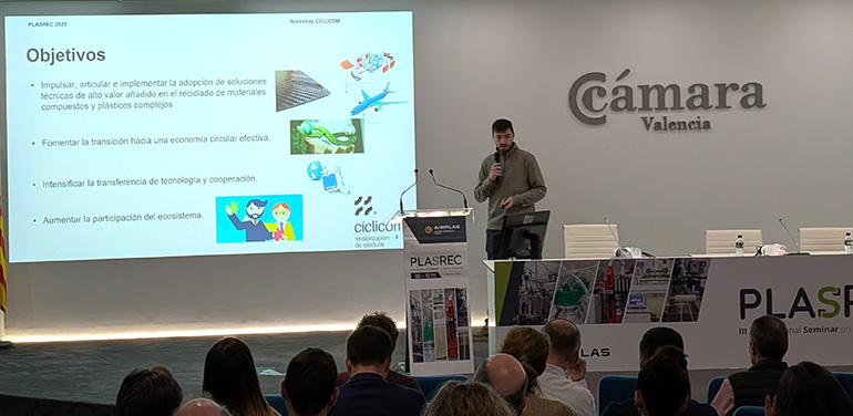 CÍCLiCOM avanza en impulsa soluciones innovadoras para el reciclaje de plásticos complejos 