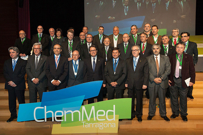 Acto de constitución de ChemMed Tarragona, celebrado en el Palacio de Congresos de Tarragona 