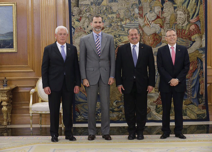 Dow Chemica, visita Rey Felipe VI