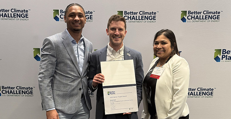 Una planta de fundición de Emerson recibe el premio “Better Project Award 2025” del departamento de Energía de EE. UU