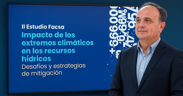 Facsa presenta su II Estudio sobre el impacto de los extremos climáticos en los recursos hídricos