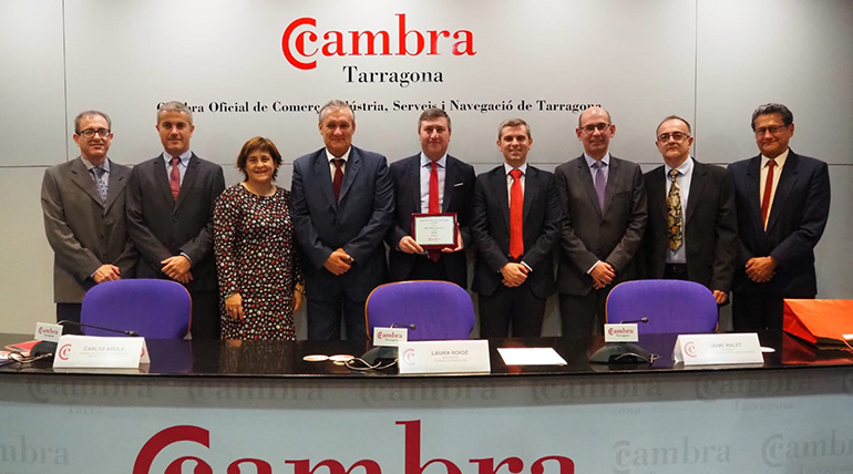 Ercros, cámara comercio Tarragona, internacionalización