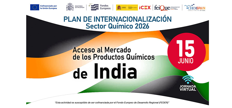 Feique e ICEX abordan las oportunidades y claves de acceso al mercado indio para los productos químicos