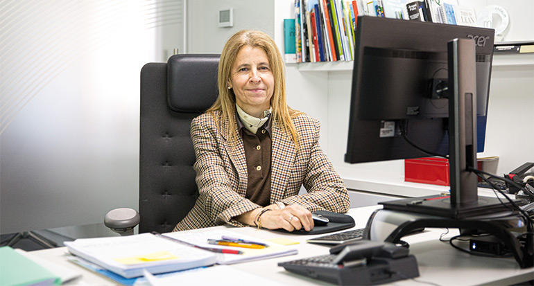 Entrevista Maria Mas, directora gerente de la Asociación Empresarial Química de Tarragona (AEQT)