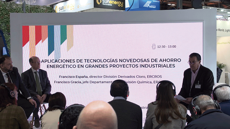 Genera 2024: Ercros muestra aplicaciones de tecnologías basadas en la eficiencia energética