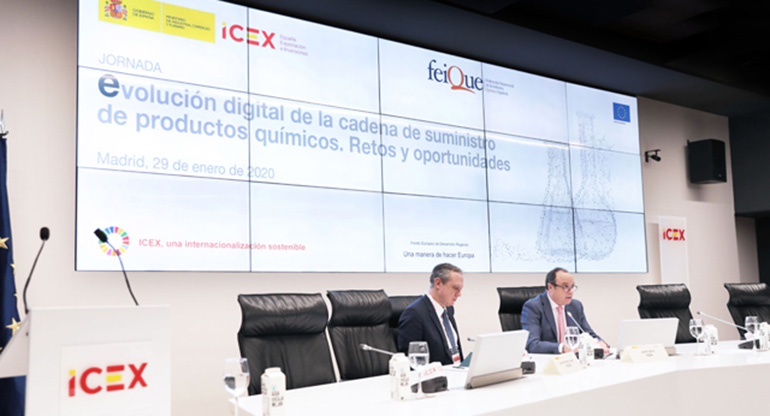 Feique, Icex, digitalización, distribución, industria química