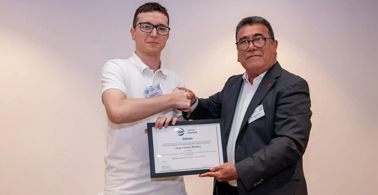  Héctor Puyosa, de la UPCT, galardonado con el premio ISA Mentoring Excellence 2025