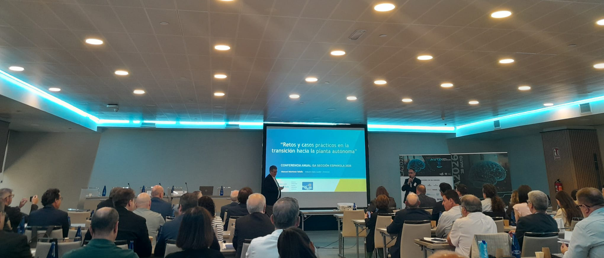 La planta autónoma protagoniza la Conferencia Anual 2026 de ISA Sección Española celebrada en Madrid
