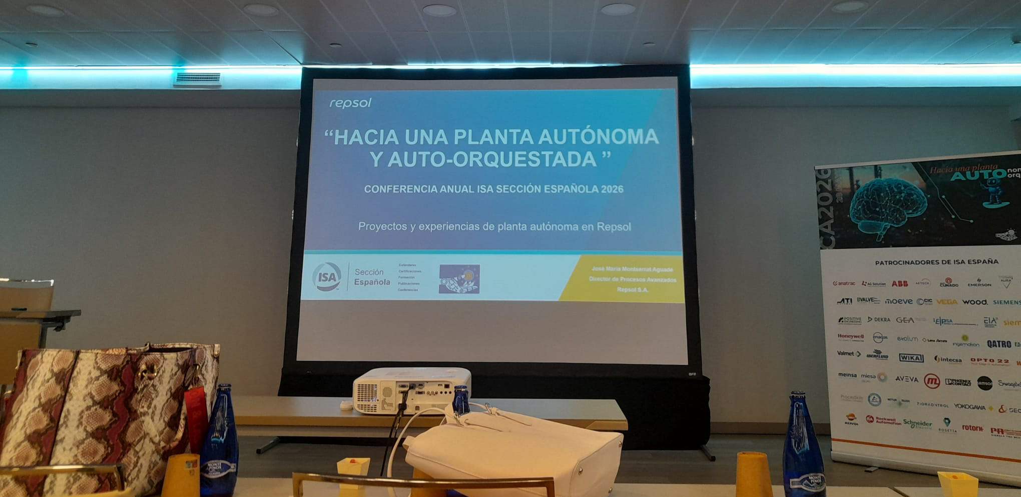 La planta autónoma protagoniza la Conferencia Anual 2026 de ISA Sección Española celebrada en Madrid
