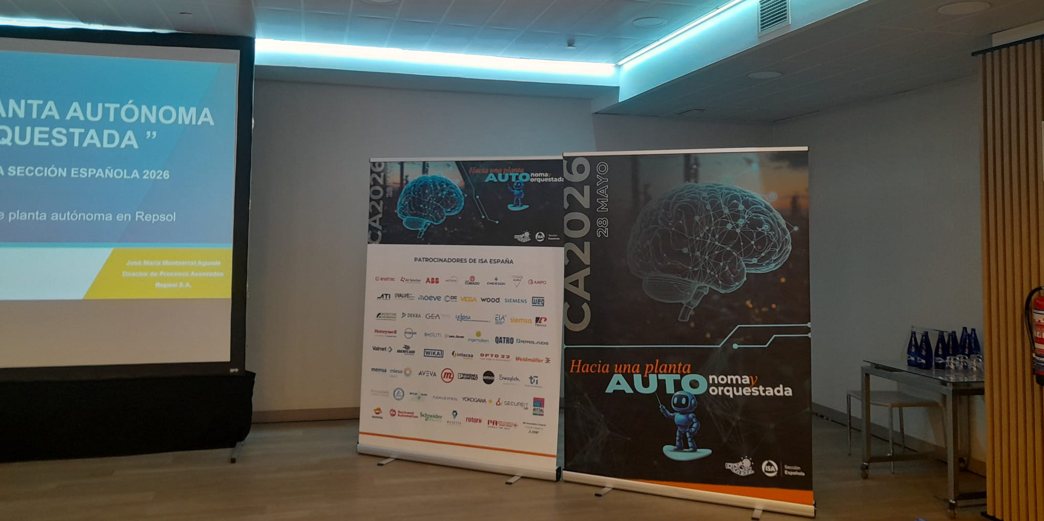La planta autónoma protagoniza la Conferencia Anual 2026 de ISA Sección Española celebrada en Madrid
