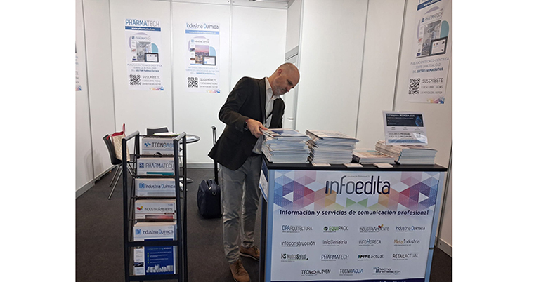 INFOEDITA refuerza su presencia en Expoquimia 2026 como punto de encuentro para la industria química