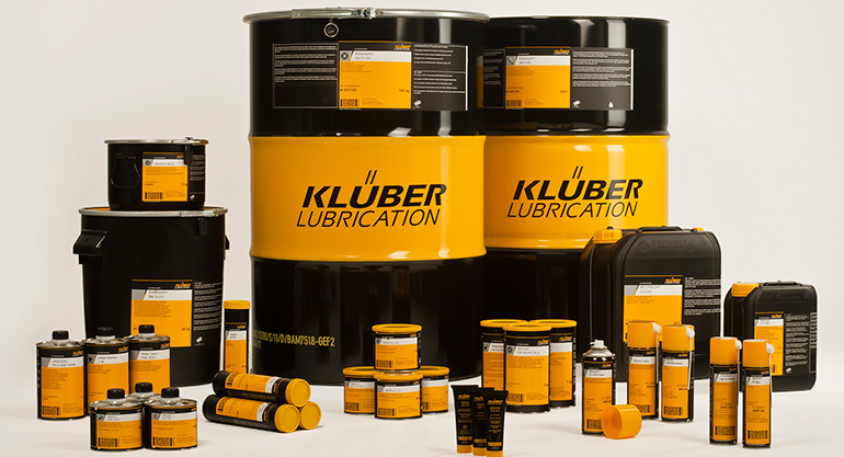 Klüber Lubrication, lubricantes