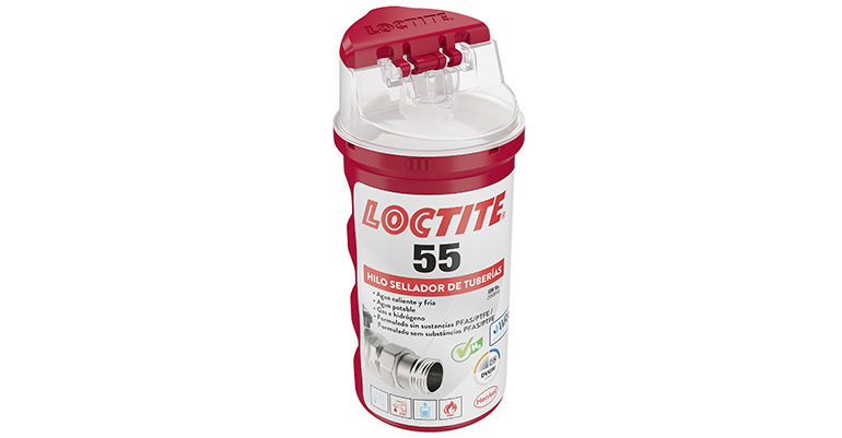 Sellador de roscas para tuberías sin sustancias PFAS ni PTFE
