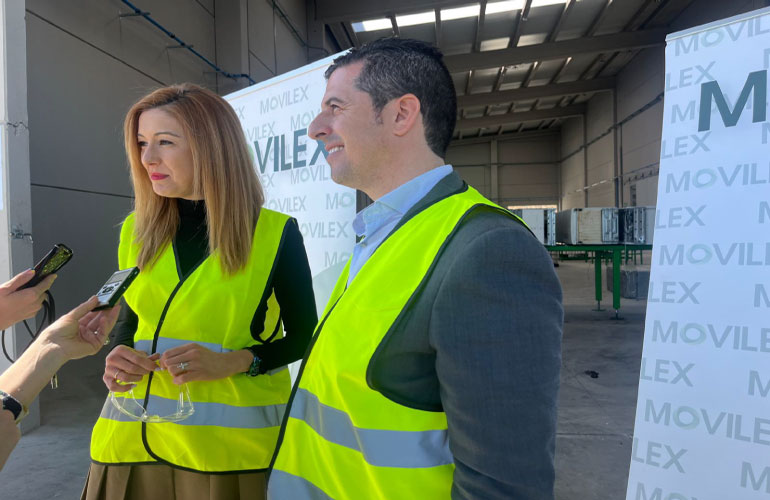 La planta de Movilex en Miranda de Ebro cumple 1 año con 2.477 toneladas tratadas de residuos eléctricos y electrónicos