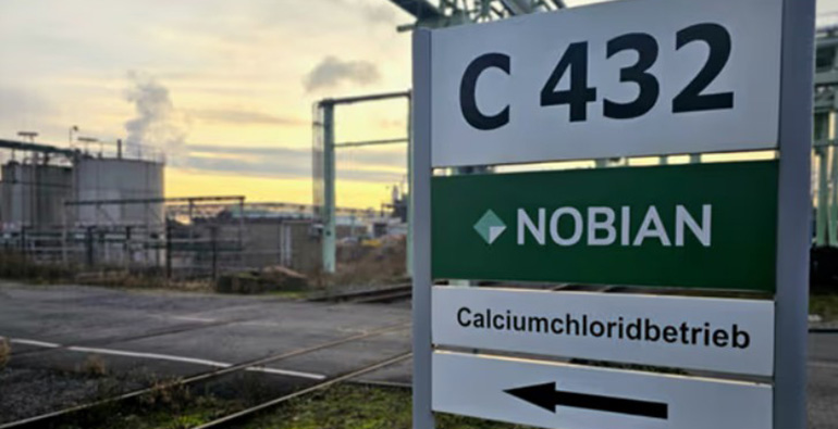 Nobian suministrará directamente cloruro cálcico desde su planta de Fráncfort