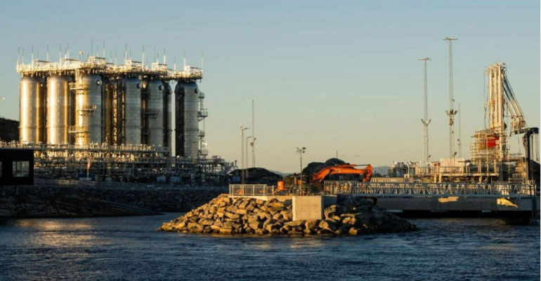 Noruega inaugura el primer sitio comercial de almacenamiento de carbono bajo el mar