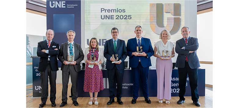 UNE entrega los Premios de Normalización 2025