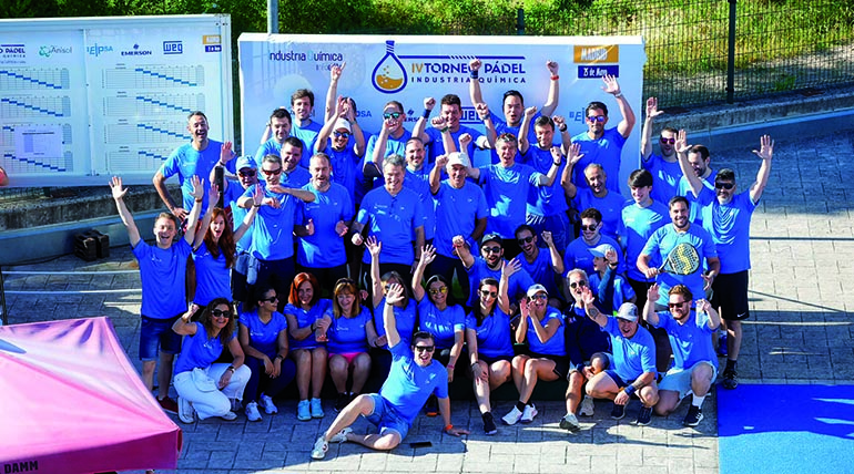  El IV Torneo de Pádel de la Industria Química cosecha un éxito total