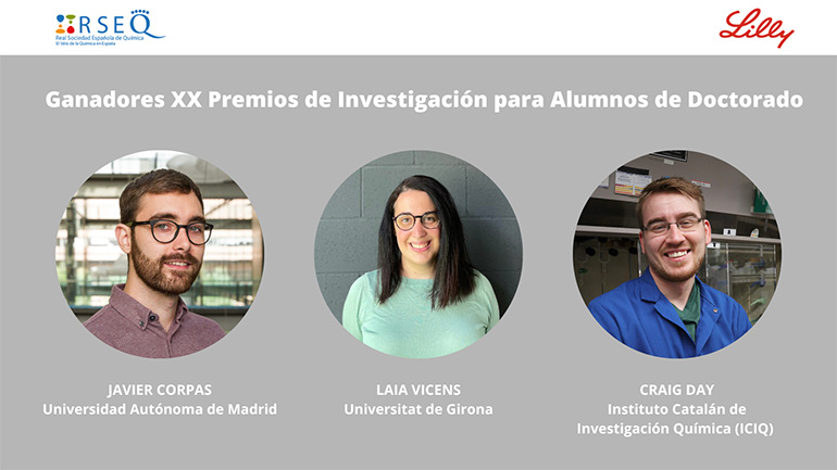 Concedidos los Premios de Investigación para alumnos de doctorado de Lilly y la Real Sociedad Española de Química