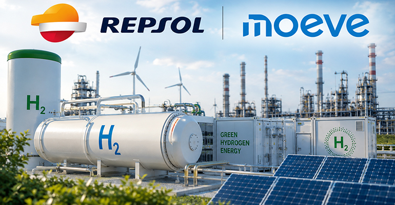 Moeve y Repsol sitúan a España entre los mayores proyectos de hidrógeno verde de Europa