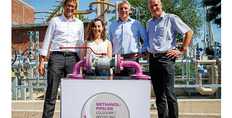 Röhm refuerza el suministro de metanol para su planta de Wesseling con una nueva tubería