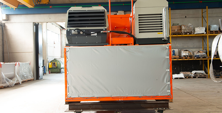 Motocompresores y soluciones de compresión para la maquinaria de construcción