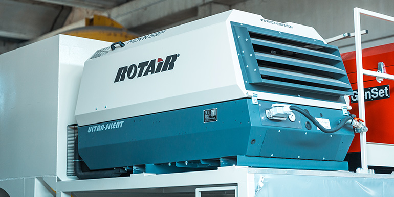 Motocompresores y soluciones de compresión para la maquinaria de construcción