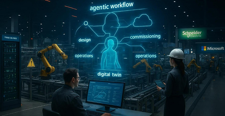 Schneider Electric, NVIDIA y HPE desarrollan agentes de IA para optimizar el control de las plantas industriales