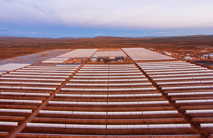 Planta de Bokpoort (Upington), en la que también colaboran ambas compañías