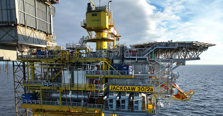 Reino Unido prepara la aprobación del yacimiento de gas Jackdaw de Shell