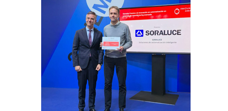 SORALUCE recibe en la BIEMH 2026 un nuevo galardón por sus Soluciones de Automatización Inteligente