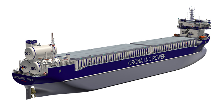 Sener participa en un pedido de Grona Shipping para dos buques con capturadores de carbono