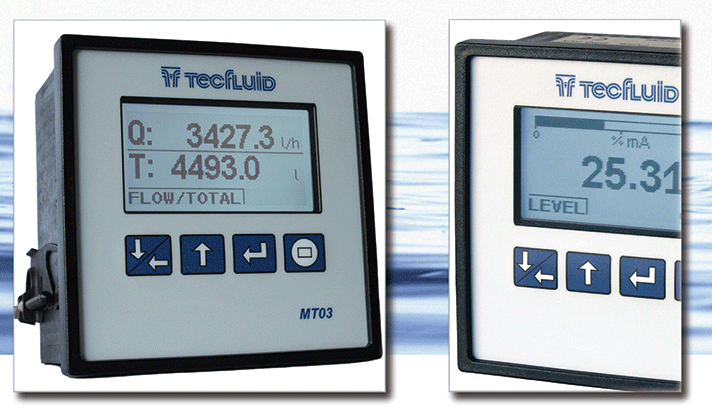 Convertidor electrónico MT03, en sus modelos MT03F y MT03L, de Tecfluid