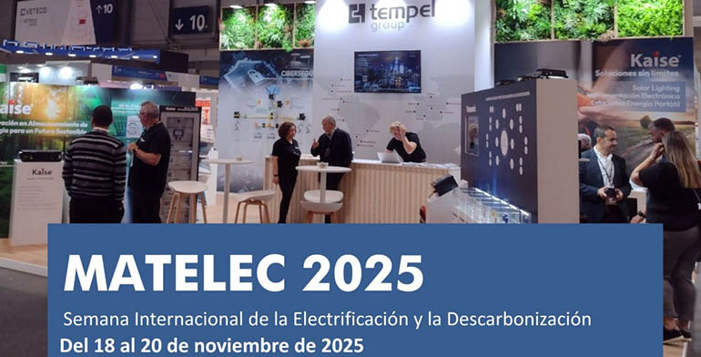 Tempel Group revolucionará MATELEC 2025 con innovadoras soluciones de energía e ingeniería avanzada