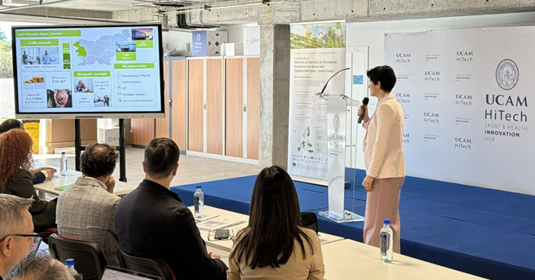 La UCAM lidera el proyecto GreenChem para la transformación sostenible de la industria química en Europa